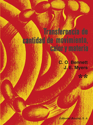 cover image of Transferencia de cantidad de movimiento, calor y materia Volume 2